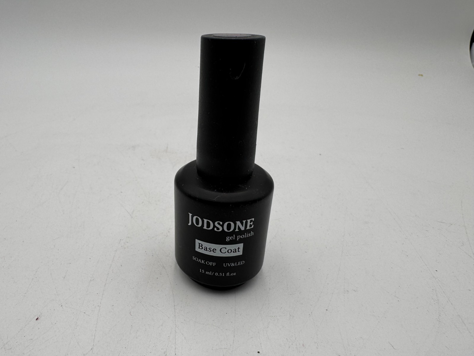 Jodsone Gel Nail Polish Base Coat Soak Off Glossy Quick Drying Clear 0.51 Fl Oz