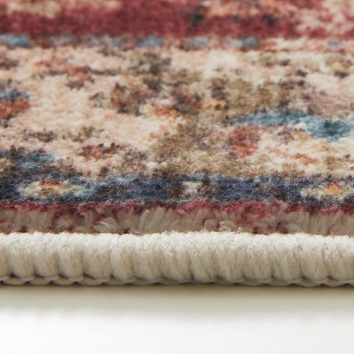 Washable Kitchen Runner Rug Non Slip Hallway Runner Vintage Floral Carpet Mat - Picture 24 of 27