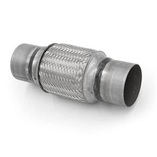 , RK7550-3" x 6" Heavy Duty Stainless Steel Exhaust Flex Pipe 10" OL 3"x6"x10"