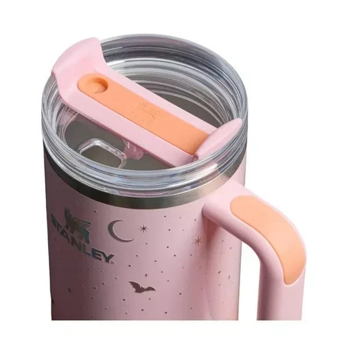 Stanley Halloween 40 Unzen Edelstahl H2.0 Flowstate Löscher Becher Pink - Bild 3 von 3