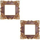  2 Pieces Lichtschalter-Abdeckplatten Wandplattenabdeckung Wanddekoration