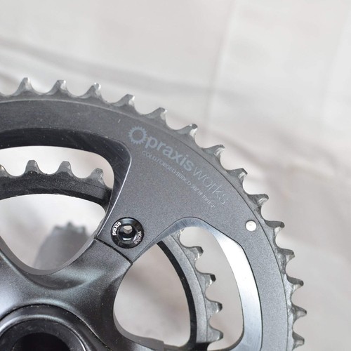 MINT PRAXIS WORKS ZAYANTE M30 172.5mm COMPACT 50/34 Crankset WITH Bottom Bracket - Picture 7 of 12