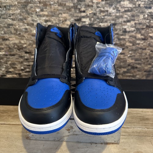 2017 AIR JORDAN 1 RETRO HIGH "ROYAL" 555088 007 SIZE 13 MENS DS - Picture 2 of 8