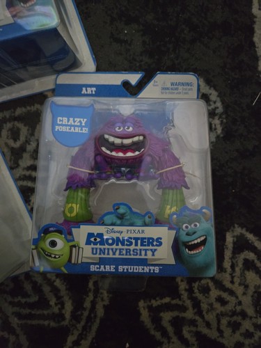 monster university toys Sully Mike And Art 3 Total - Picture 4 of 7