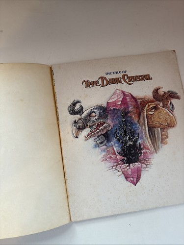 The Tale of the Dark Crystal - Donna Bass, McNally Paperback Book Vintage 1982 - Picture 3 of 5
