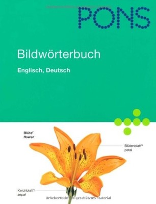 Pons Reference: Pons Bildworterbuch Deutsch/Englisch Hardback Book The Fast Free