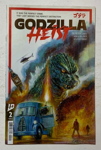 Godzilla Heist # 2 Cover A VARIANTE IDW COMIC EC - Bild 1 von 2