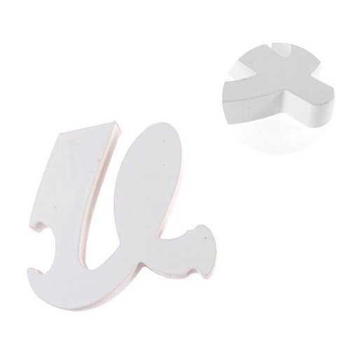 Lettere decorative corsivo in legno scritte nomi legno per decorazione casa o - Foto 4 di 12
