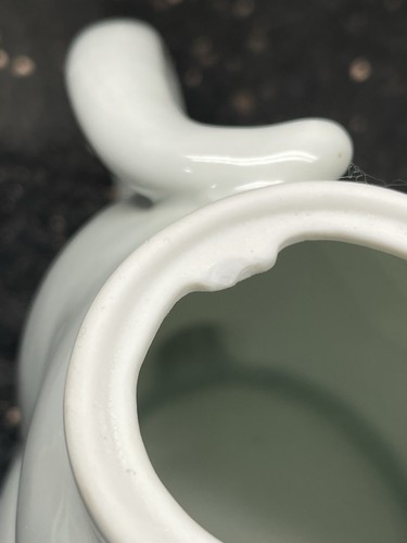 Beautiful Porcelain Cat Tea Pot/Creamer 6.5” Tall Takahashi San Francisco White - Picture 8 of 8
