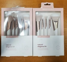 2 Boxes: EcoTools Luxe Natural Elegance 5 Piece Brush Set DAMG BOXES 2208-R3P2