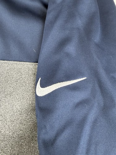 Pullover Nike Golf Therma-Fit 1/4 Cremallera Azul/Gris Bloque de Color Para Hombres Talla XXL - Imagen 3 de 12