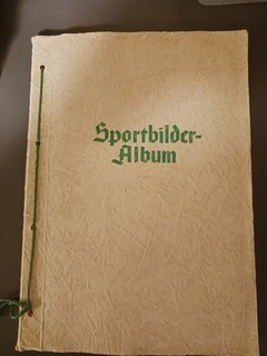 Sammelalbum (alt) Sportbilder (unvollständig)