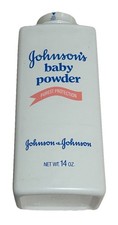 Johnson  s Orig Talc PUREST PROTECTION Baby Powder 14Oz 1985 Movie Prop-SEALED