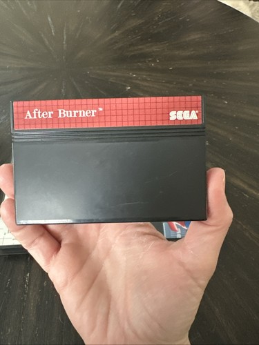 Sega Masters System Game After Burner Hülle, Spiel und Poster ohne Handbuch - Bild 3 von 14