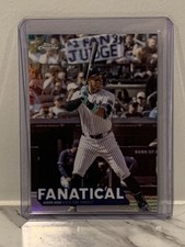 2025 Topps Chrome Aaron Judge Fanatical #FAN-14 New York Yankees SSP Case Hit
