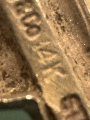 Broche prendedor Tiffany & Co RARO plata oro 14K perro bambi zafiro azul! - Imagen 12 de 16