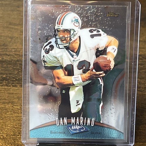 1998 Topps Finest Dan Marino Refractor Miami Dolphins - Bild 1 von 2