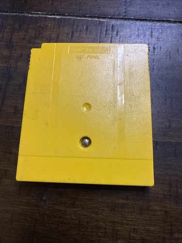 Pokemon Yellow Special Pikachu Edition GameBoy Authentic- Tested And Works - Picture 2 of 3
