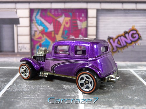 Ford Vicky 2002 Hot Wheels serie Redlines púrpura '32 suelto 1:64 D1 - Imagen 2 de 8