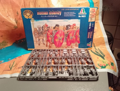 2 x 1:72 - Hät 8035 Rome Romans Römer  Catapults + Italerie Römer 6021 mit OVP - Bild 6 von 7