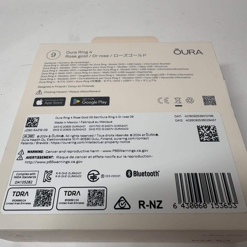 New Oura Ring 4 Activity Tracker Size 9 JZ90-54219-09 - Picture 6 of 7