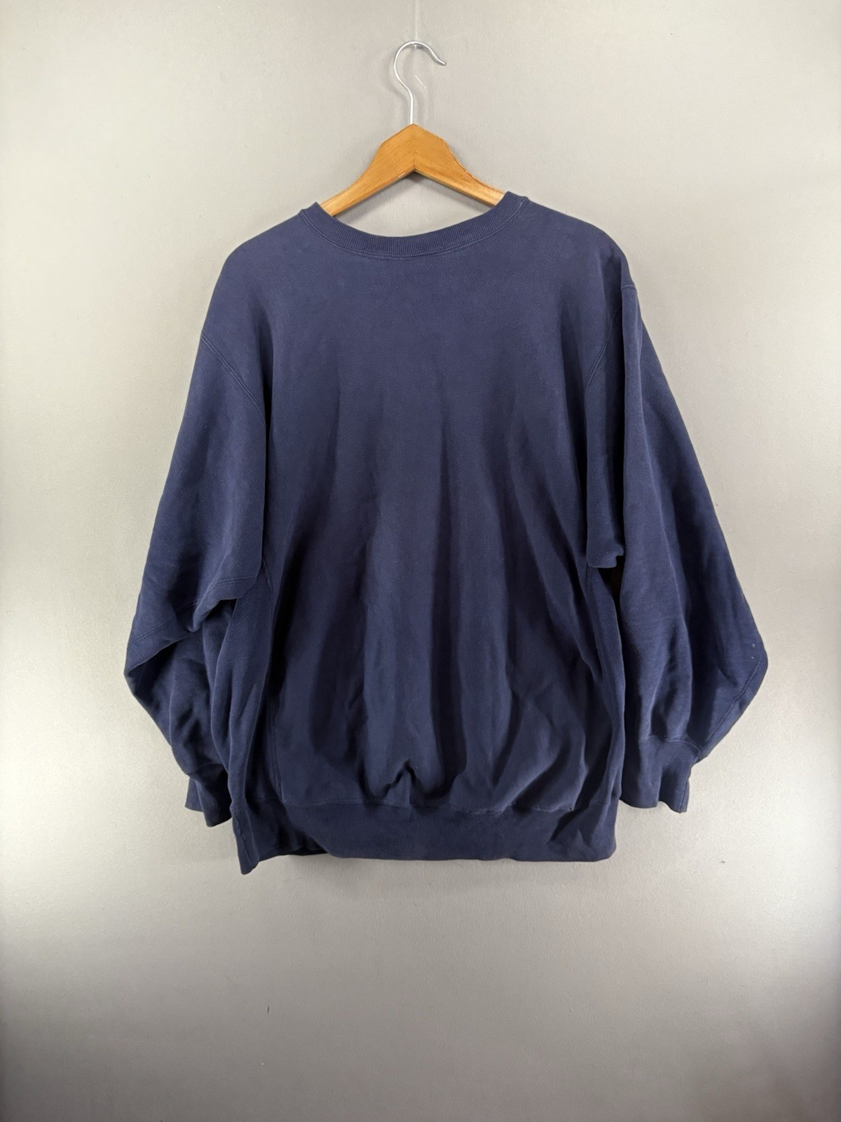 Vintage LBI Champion Warm Up Lands End Reverse Weave Crewneck Sweatshirt L USA image 8