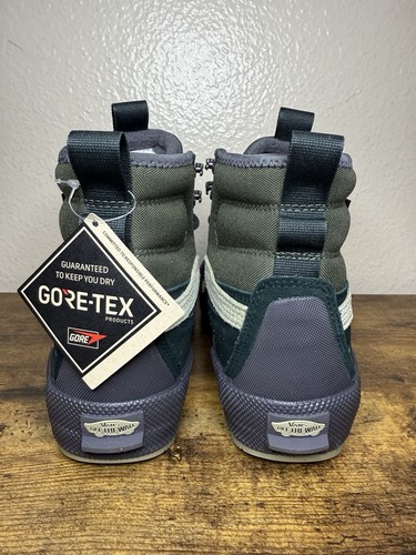 Vans Sk8-Hi MTE Gore-Tex Botas Impermeables Verde Gris Hombre’s Talla 8 Mujer’s 9.5 - Imagen 4 de 5