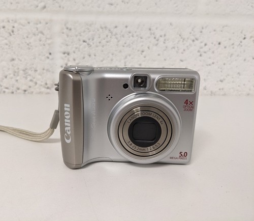 Canon PowerShot A530 Silver Digital Compact Camera - Picture 2 of 18