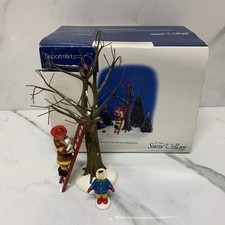 Department 56 Snow Village Fireman To The Rescue Set of 3 #54953