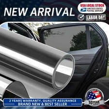 One Way Mirror Tint Window Film Privacy Protect UV Blacking Reflective FIT Home