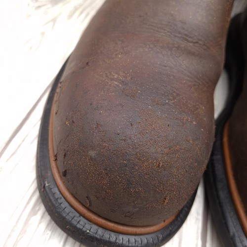Red Wing Shoes Boots Mens Size 9.5 Brown Waterproof EH Steel Toe Work USA 2272 - Picture 4 of 23