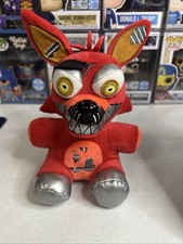 Funko Five Nights At Freddy's Foxy Plush Nightmare Red 8" 2016 FNAF 2016
