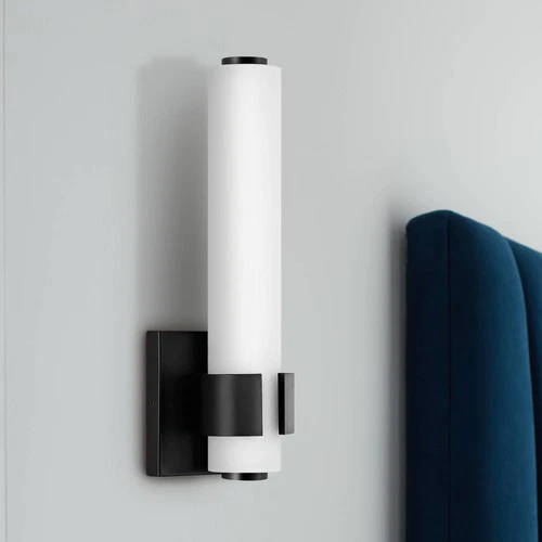 Hinkley Aiden 13 1/2" High Black LED Wall Sconce - Picture 1 of 9