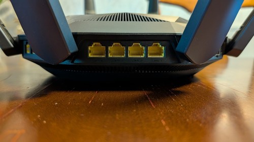 ASUS RT-AX89X Dual-Band 10Gb Gaming Wifi 6 Router SFP+ - Schwarz - Bild 6 von 9