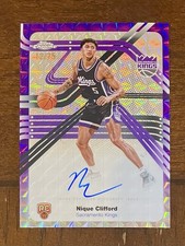 /75🔥2025-26 Topps Chrome Nique Clifford Next Stop Signatures Rookie Auto Kings