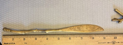 Pottery Barn Zweig Zweig Bronze Messing Besteck 44P Full Set Service für 8 - Bild 13 von 19