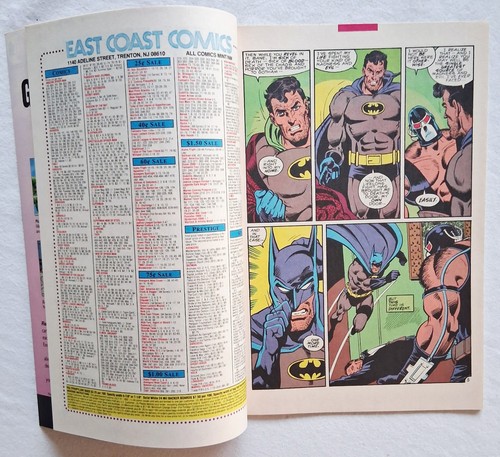 Batman #497 NM Bane Breaks Batman's Back Rare Newsstand Edition DC Comics 1993 - Bild 2 von 4