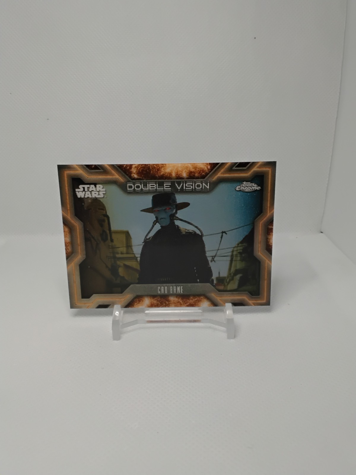2025 Topps Chrome Star Wars Lenticular Double Vision Cad Bane Case Hit DV-5 SSP