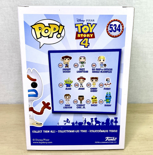 Funko Pop Forky 534 Toy Story 4 Game Stop Exclusive Vaults Tony Hale - Bild 5 von 8