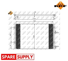CONDENSER, AIR CONDITIONING FOR CHRYSLER NRF 35608