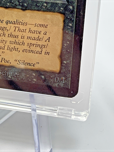 VINTAGE ALPHA – Frozen Shade – MTG Magic the Gathering 1993 Card in Holder - Picture 4 of 12