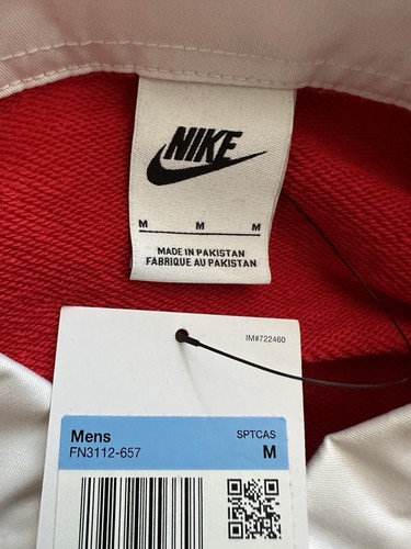 Nike Sportswear Rugby Club Fleece Long Sleeve Polo Shirt Nike SB Men Size Medium - Picture 5 of 5