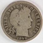 1899 S Barber Dime
