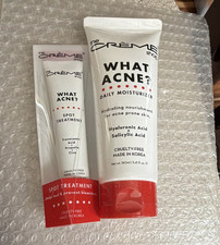 The Cr me Shop What Acne Acne Moisturizer Spot Treatment Set 5.41 fl oz