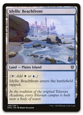 Idyllic Beachfront #249 (NM) Dominaria United DMU Magic MTG