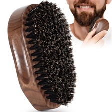 Boar Bristle Hair Beard Brush for Men Wooden Mustache Brushes Personal Care