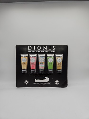 DIONIS Lozione Idratante Crema Mani Latte di Capra Naturale Confezione da 5 - Foto 2 di 6