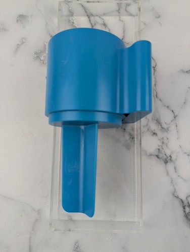 Blue “Awesome” Plastic Drink Holder – Beach, Pool, or Lawn Cup Holder Sand Spike - Picture 4 of 7