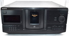 Sony CDP-CX235 Mega Storage 200 CD Carousel Changer Player No Remote - TESTED
