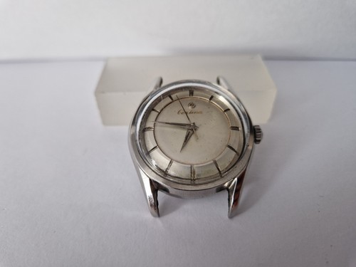 Certina-Automatic Cal 25-45 -Patent Pending-Silvered Dial-Steel-Years 1951-1960. - Picture 5 of 11